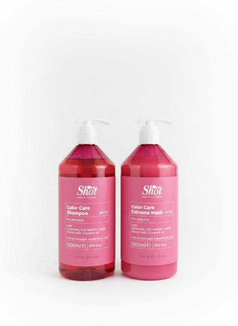 COLOR CARE SHAMPO &COLOR EXTREME MASK Zestaw