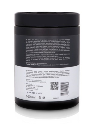 MONDY - Maska do włosów Acid Balance 1 L "2"