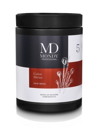 MONDY - Maska do włosów Color Shine 1 L "5"