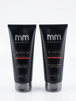 AUREUM - SCARTO Szampon Maska do włosów farbowanych