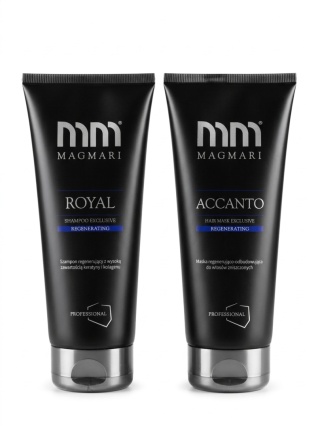 ROYAL _ ACANTO Zestaw; Szampon, Maska