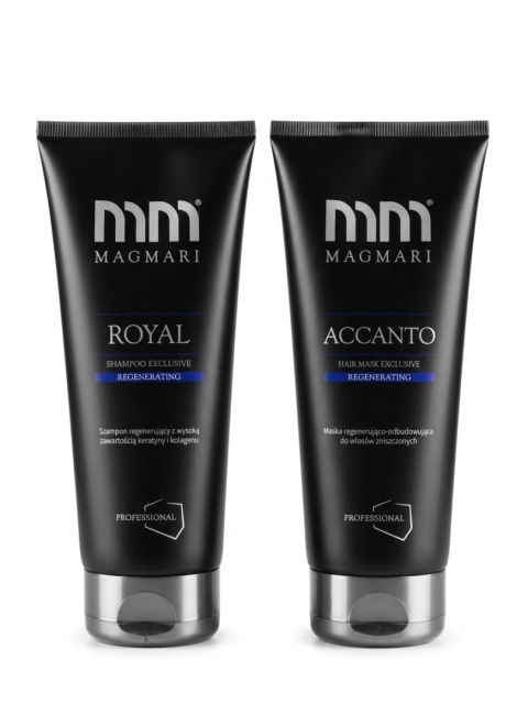 ROYAL _ ACANTO Zestaw; Szampon, Maska