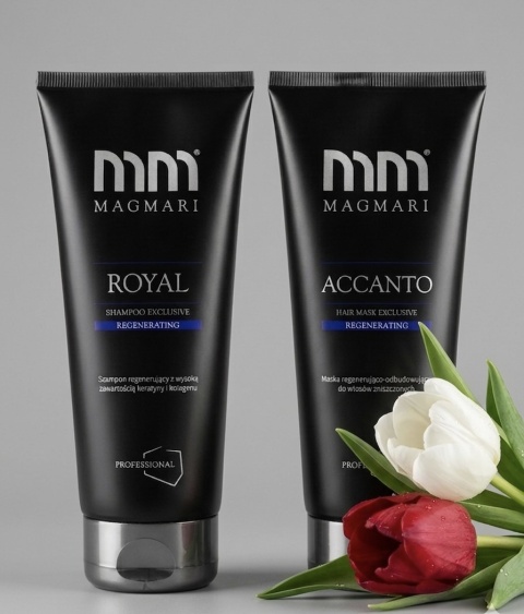 ROYAL _ ACANTO Zestaw; Szampon, Maska
