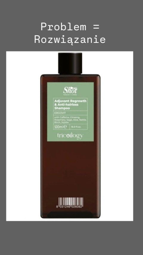 TRICOILOGY - ERGOVIT - REGROWITH & ANTIHAIRLOSS SHAMPOO