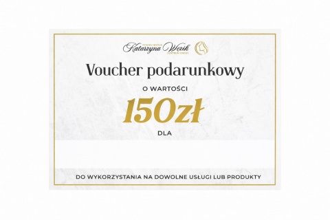 Voucher Podarunkowy o wartości 150 zł